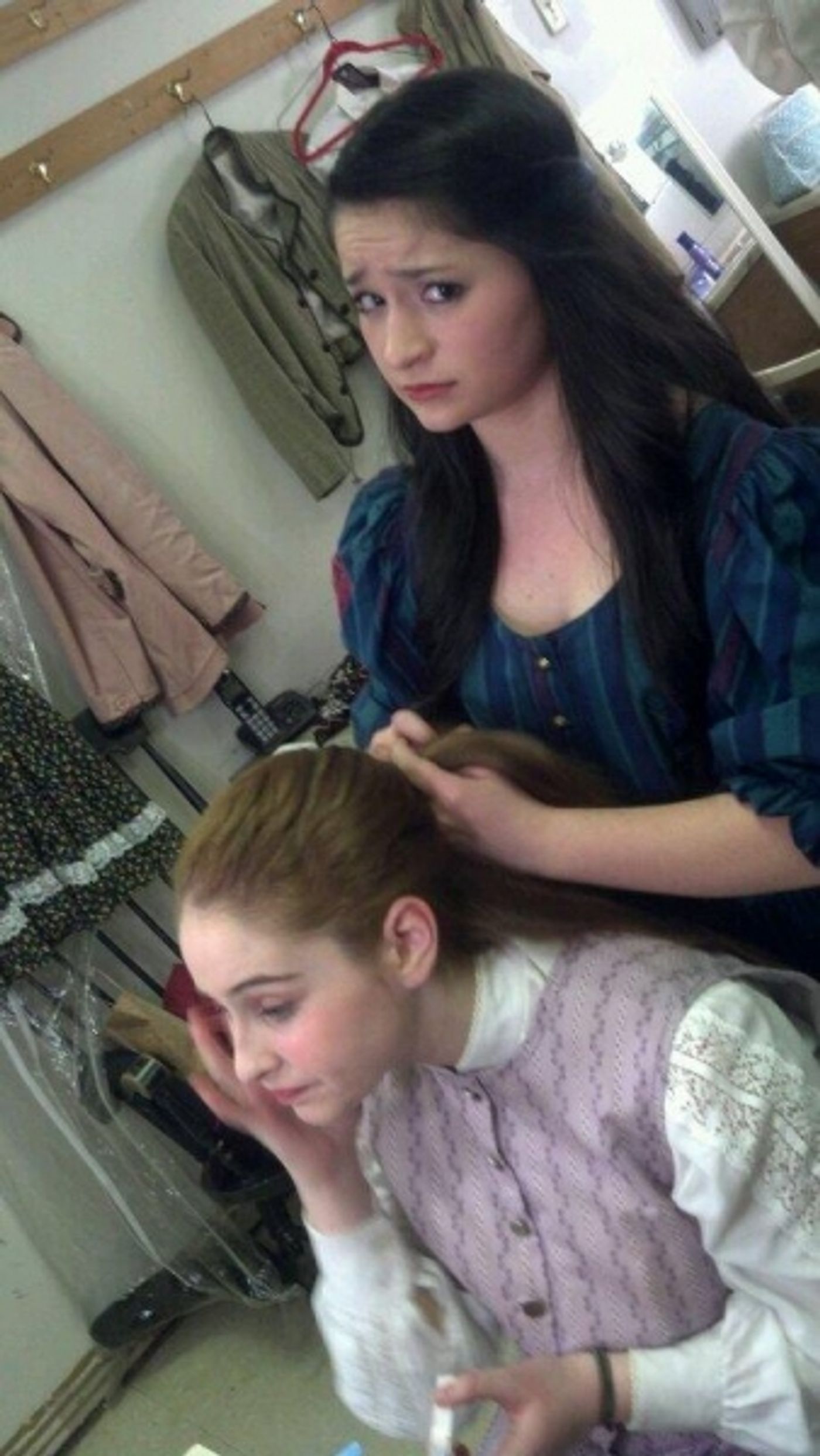 Photo Flash: Saturday Intermission Pics, 4/6, Part 2- BULLETS OVER BROADWAY's Pooch Learns to Play Piano, and More!  Image