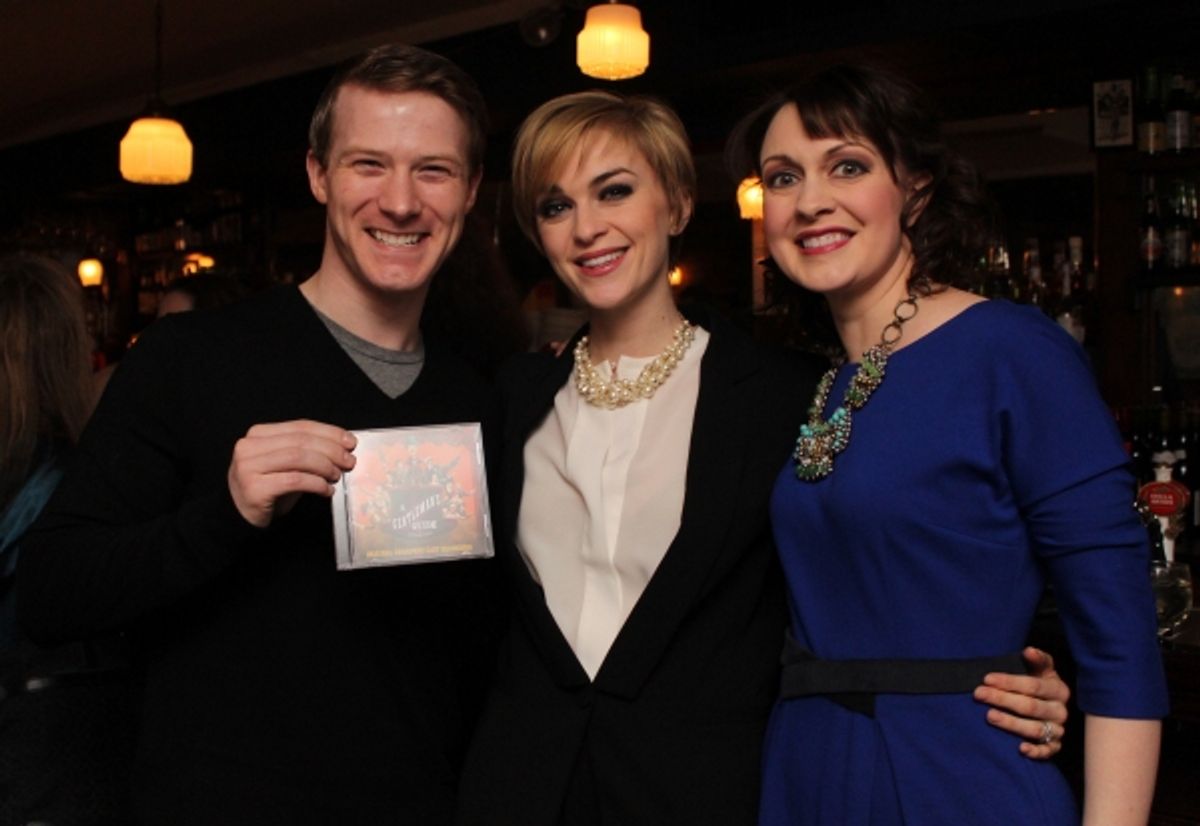 Jeff Kready, Lisa O'Hare and Catherine Walker at 