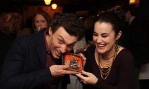 Bryce Pinkham and Lauren Worsham @ BroadwayWorld Bryce Pinkham and Lauren Worsham Photo
