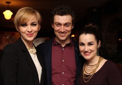 Lisa O'Hare, Bryce Pinkham and Lauren Worsham Photo
