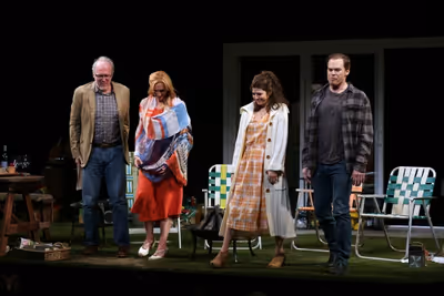 Tracy Letts, Toni Collette, Marisa Tomei and Michael C. Hall  Photo
