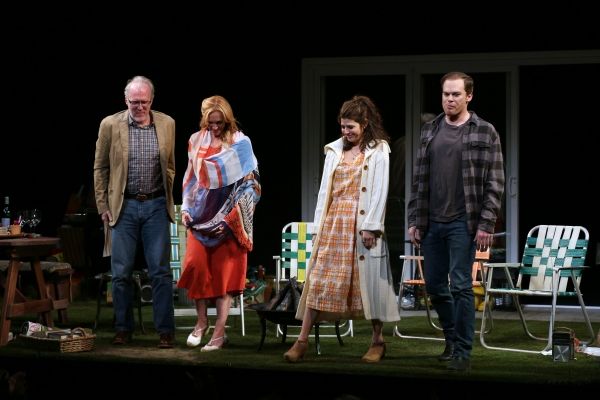 Tracy Letts, Toni Collette, Marisa Tomei and Michael C. Hall  Photo