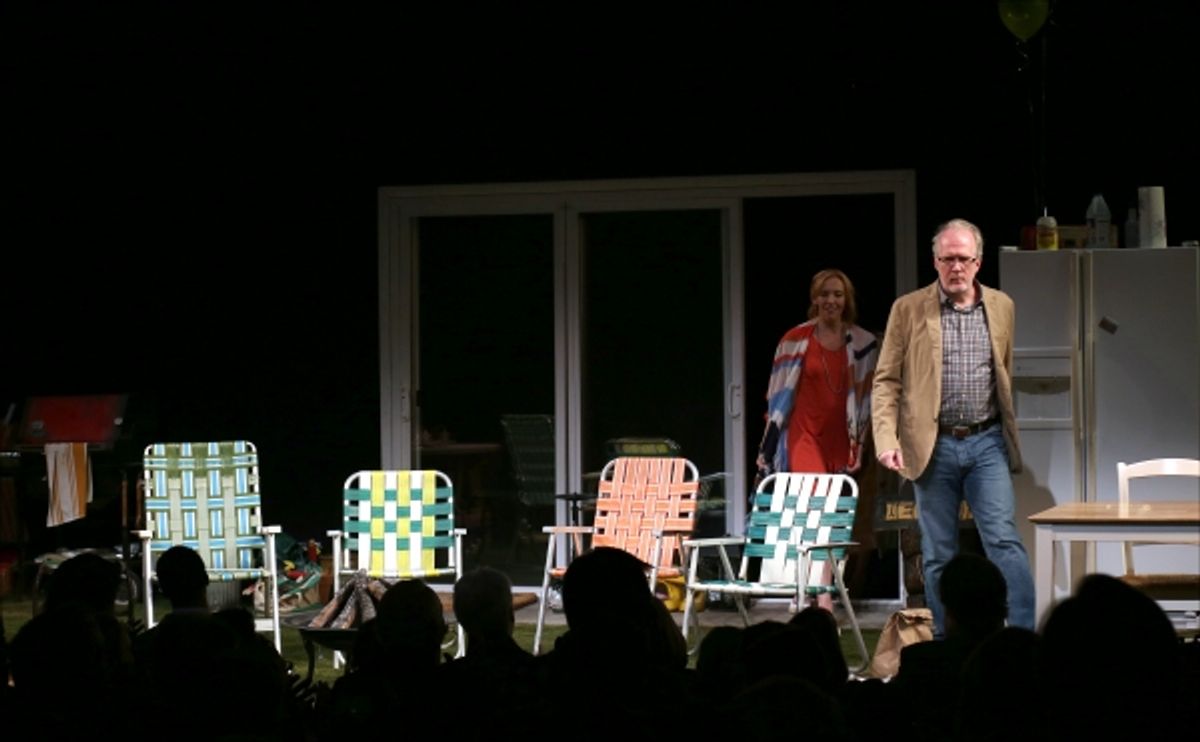 Tracy Letts and Toni Collette at 