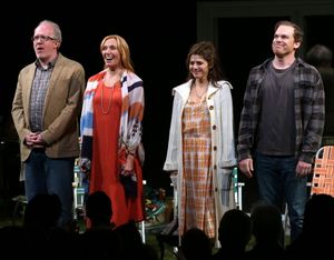 Tracy Letts, Toni Collette, Marisa Tomei and Michael C. Hall @ BroadwayWorld Tracy Letts, Toni Collette, Marisa Tomei and Michael C. Hall Photo