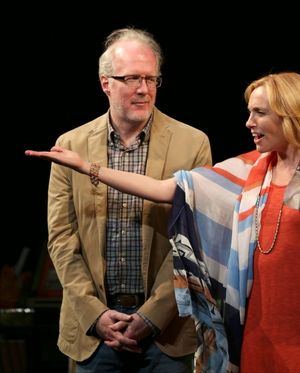 Tracy Letts and Toni Collette @ BroadwayWorld Tracy Letts and Toni Collette Photo