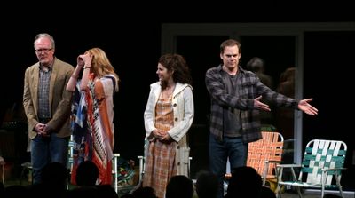 Tracy Letts, Toni Collette, Marisa Tomei and Michael C. Hall  Photo