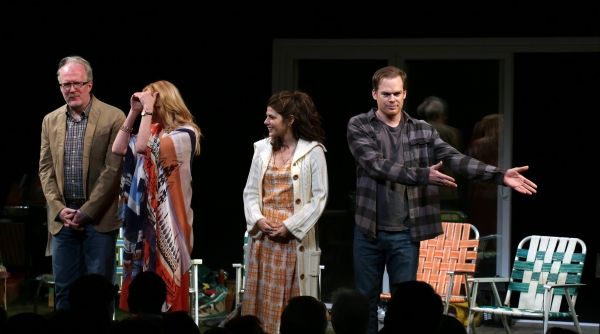 Tracy Letts, Toni Collette, Marisa Tomei and Michael C. Hall  Photo