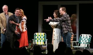 Tracy Letts, Playwright Will Eno, Toni Collette, Marisa Tomei and Michael C. Hall @ BroadwayWorld Tracy Letts, Playwright Will Eno, Toni Collette, Marisa Tomei and Michael C. Hall Photo