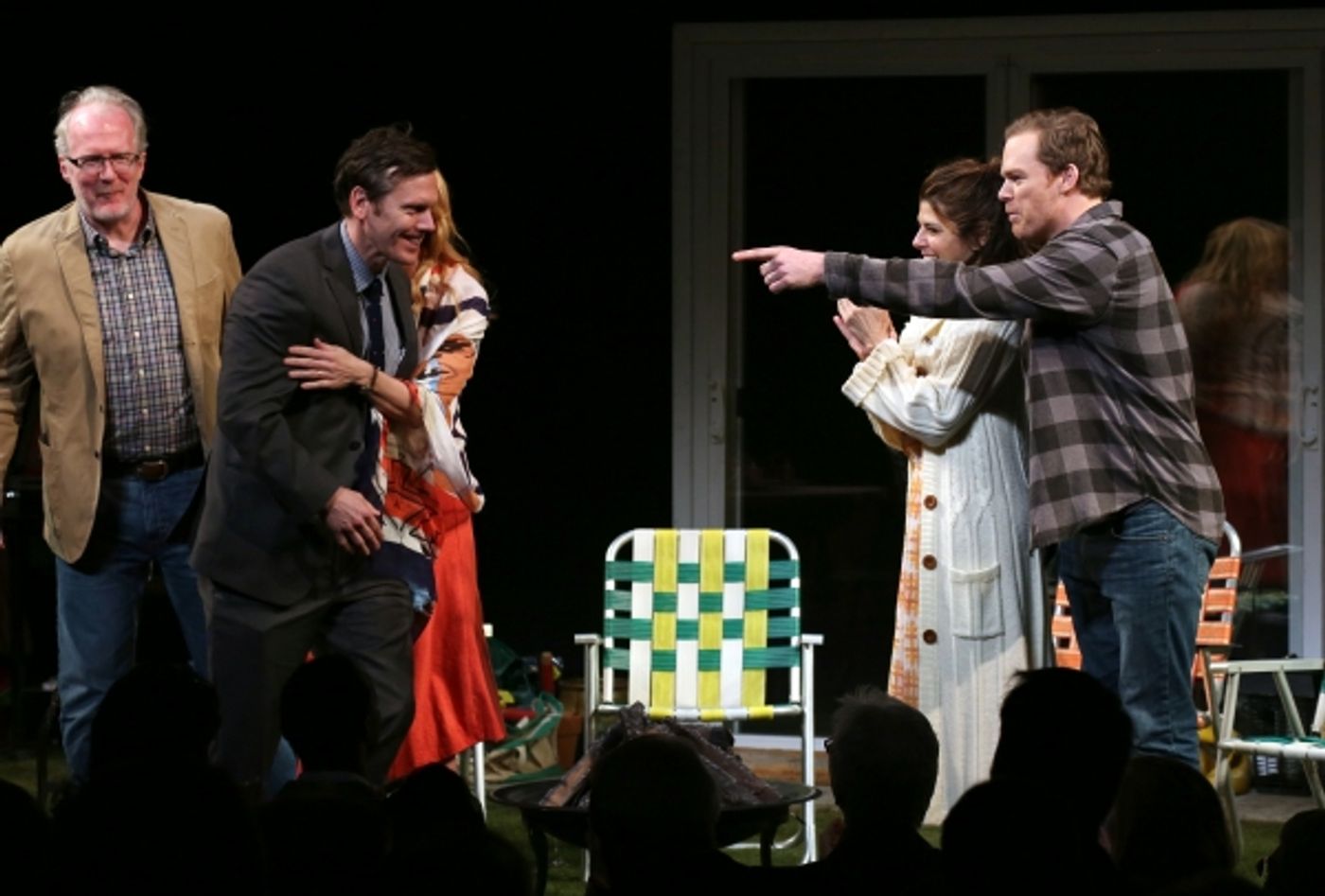 Photo Coverage: THE REALISTIC JONESES Cast Takes Opening Night Bows!  Image