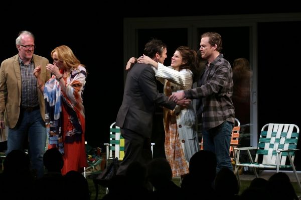 Tracy Letts, Toni Collette, Playwright Will Eno, Marisa Tomei and Michael C. Hall  Photo