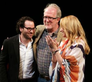 Director Sam Gold, Tracy Letts and Toni Collette @ BroadwayWorld Director Sam Gold, Tracy Letts and Toni Collette Photo