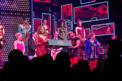 Billy Porter and the cast of KINKY BOOTS Photo