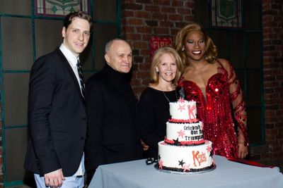 Andy Kelso, Ray Kelly, Daryl Roth, Billy Porter Photo
