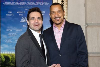 Mario Cantone, Jerry Dixon Photo