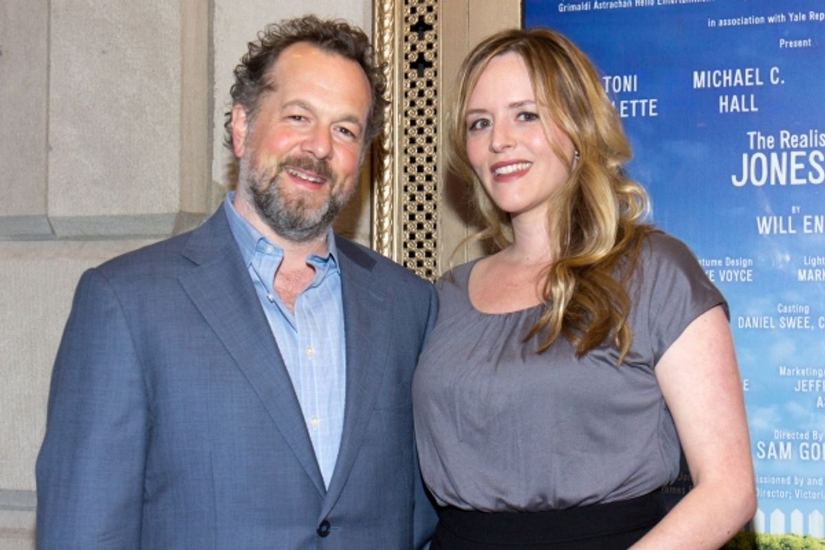 David Costabile, Eliza Baldi at 