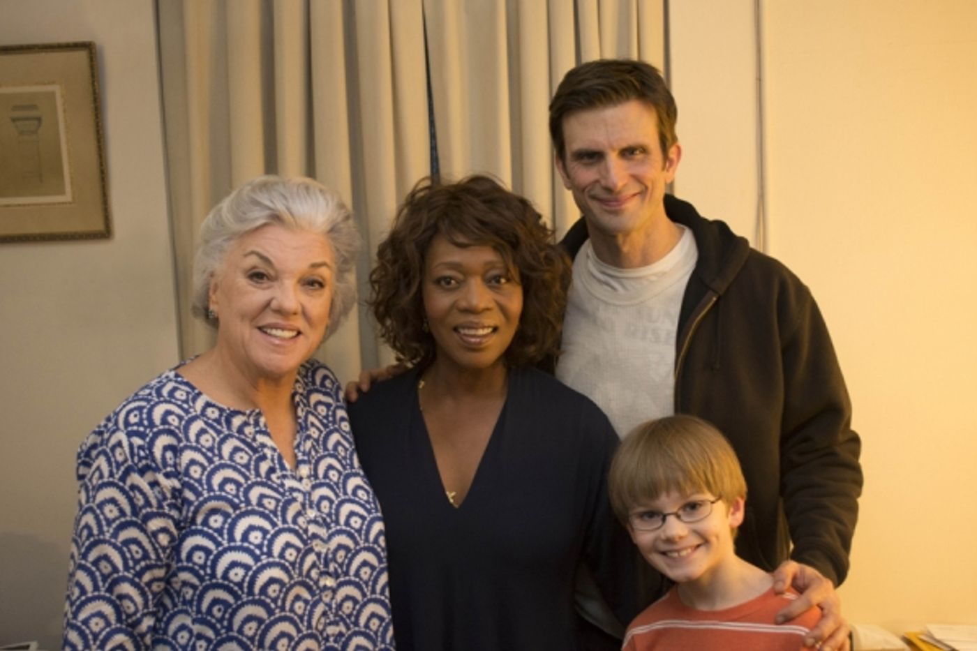 Photo Flash: Alfre Woodard Visits Tyne Daly at Broadway's MOTHERS AND SONS  Image