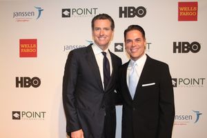 Gavin Newsom and Jorge Valencia @ BroadwayWorld Gavin Newsom and Jorge Valencia Photo