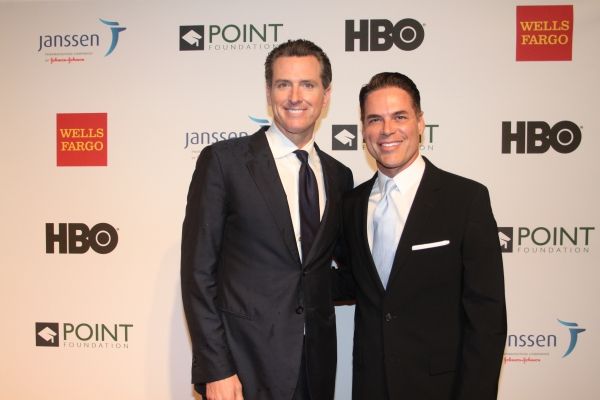 Gavin Newsom and Jorge Valencia Photo