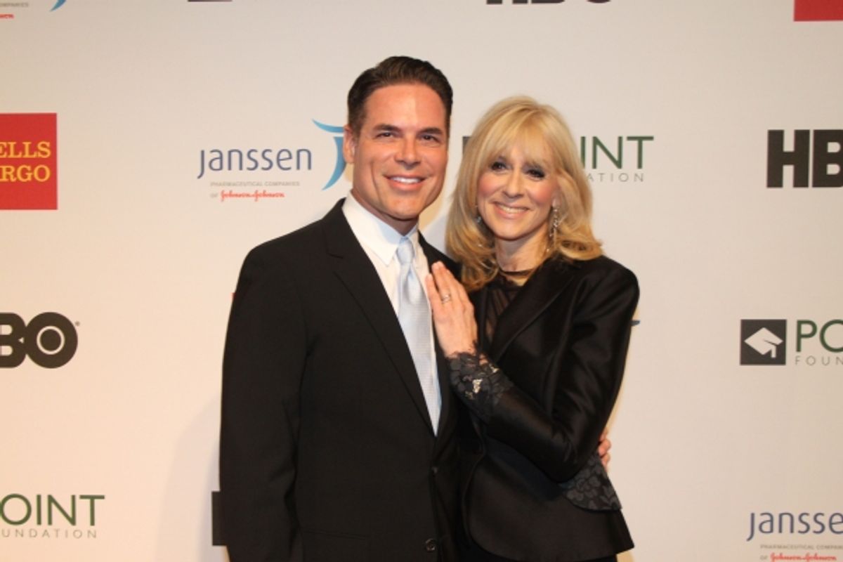Jorge Valencia and Judith Light at 