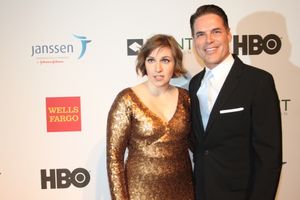 Lena Dunham and Jorge Valencia @ BroadwayWorld Lena Dunham and Jorge Valencia Photo