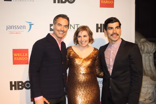 Murray Bartlett, Lena Dunham and Raul Castillo Photo