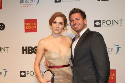 Rachelle Lefevre and Chris Crary Photo