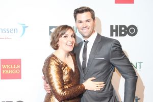 Lena Dunham and Andrew Rannells Photo