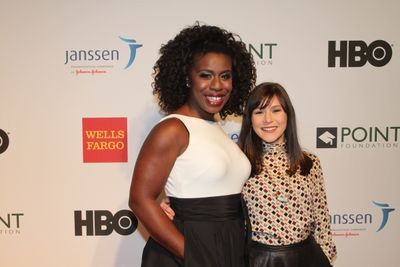 Uzo Aduba and Yael Stone Photo