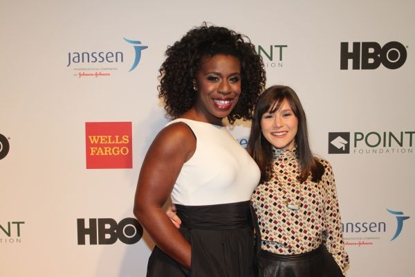 Uzo Aduba and Yael Stone Photo