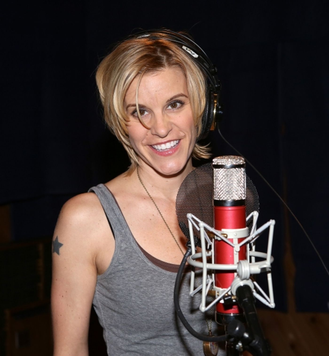 Photo Coverage: Inside the Recording Studio with the Cast of IF/THEN!  Image