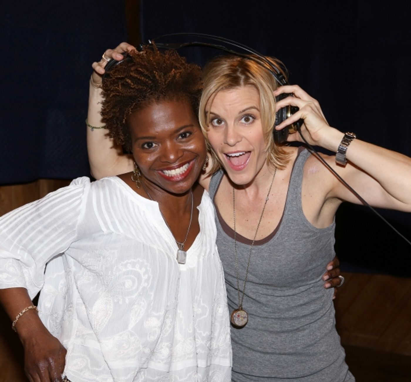 Photo Coverage: Inside the Recording Studio with the Cast of IF/THEN!  Image