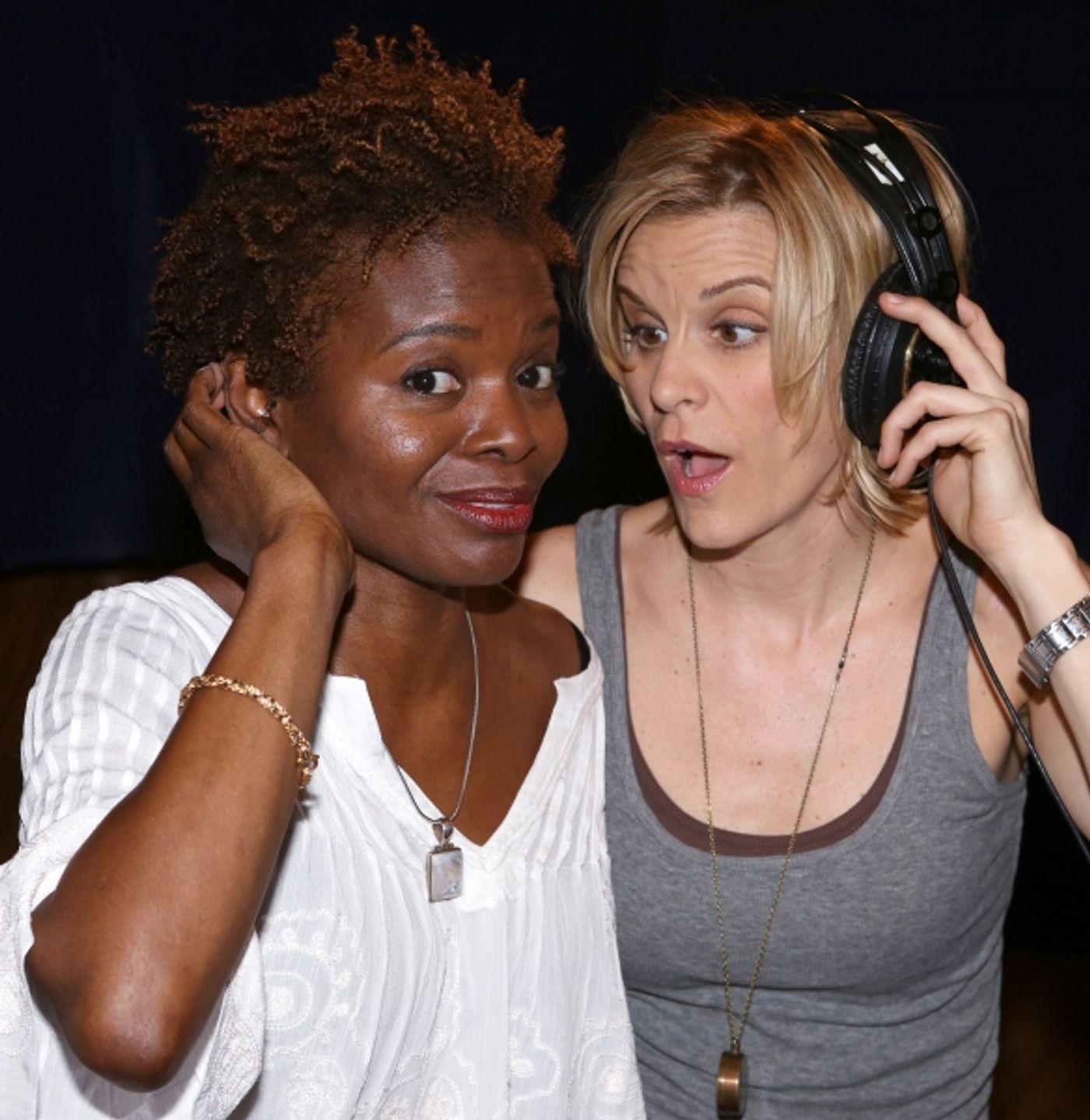 Photo Coverage: Inside the Recording Studio with the Cast of IF/THEN!  Image