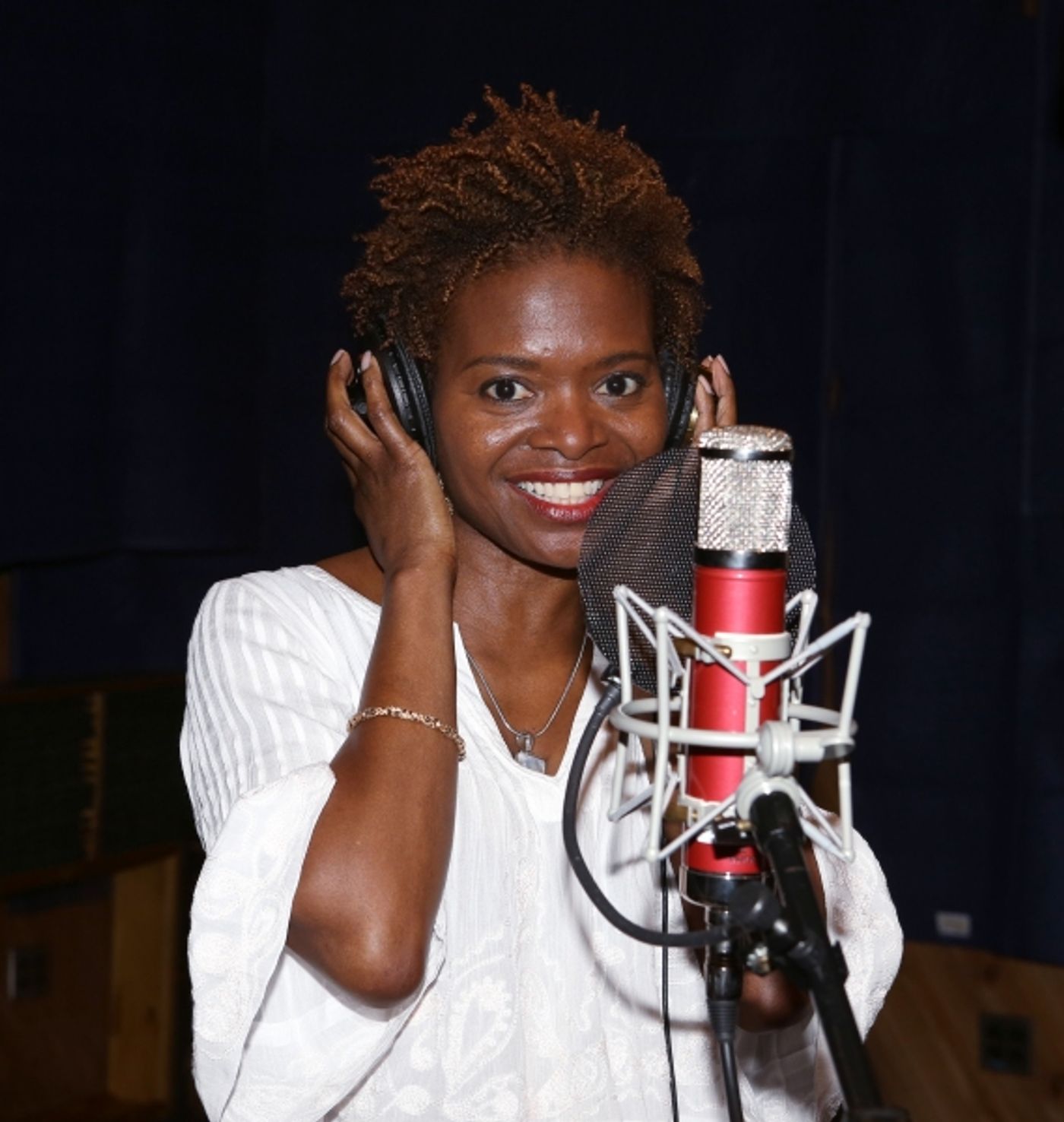 Photo Coverage: Inside the Recording Studio with the Cast of IF/THEN!  Image