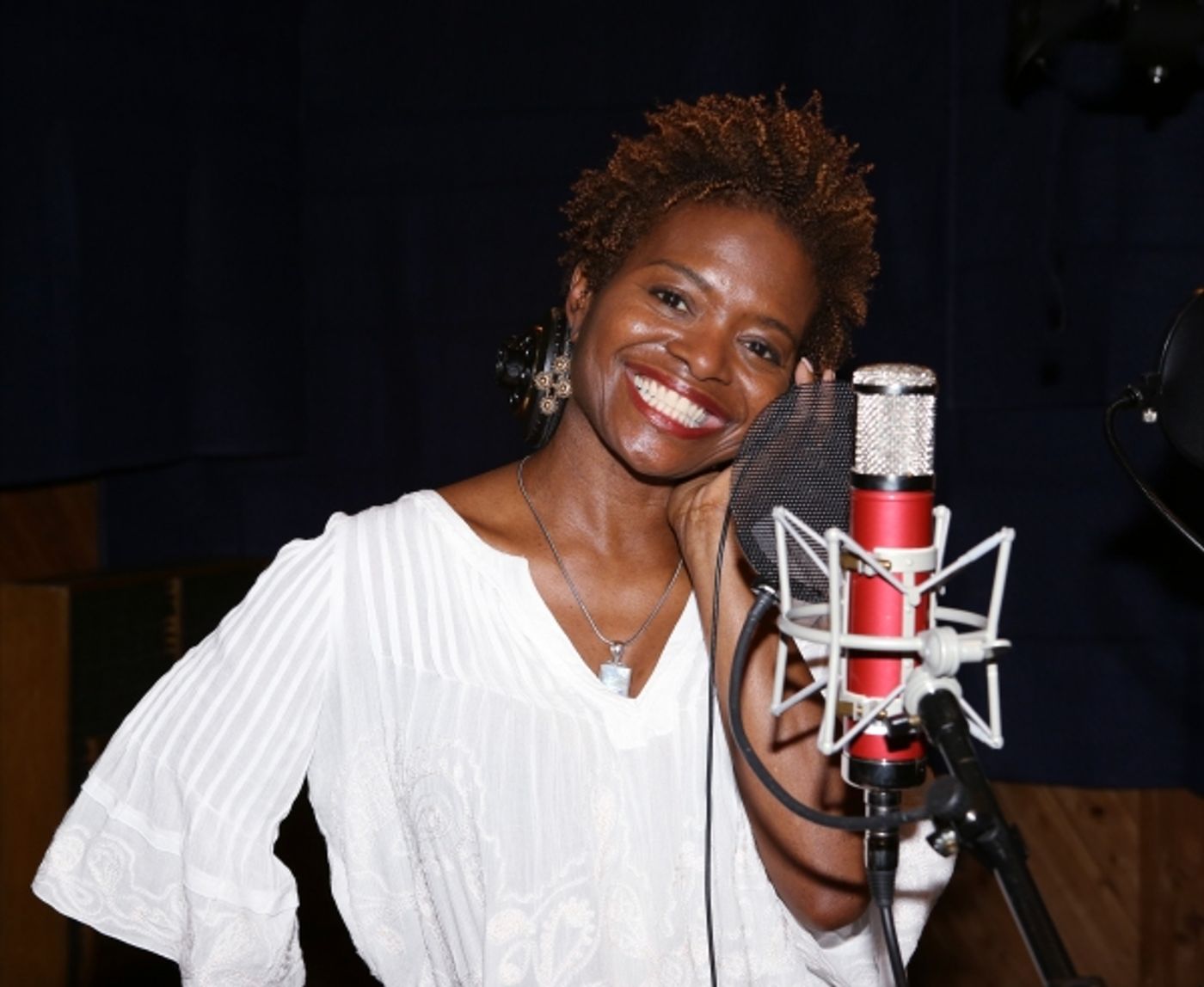 Photo Coverage: Inside the Recording Studio with the Cast of IF/THEN!  Image