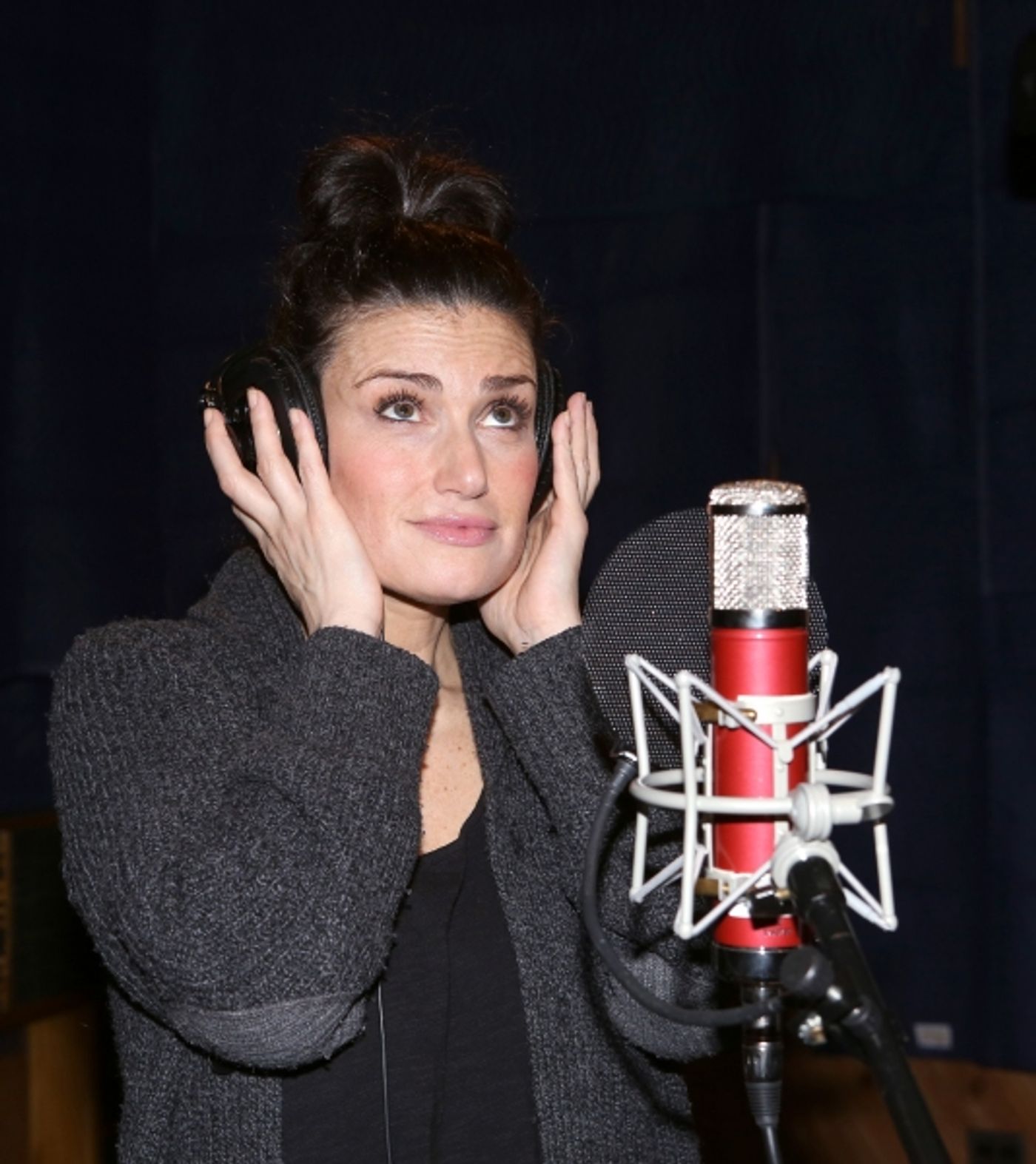 Photo Coverage: Inside the Recording Studio with the Cast of IF/THEN!  Image