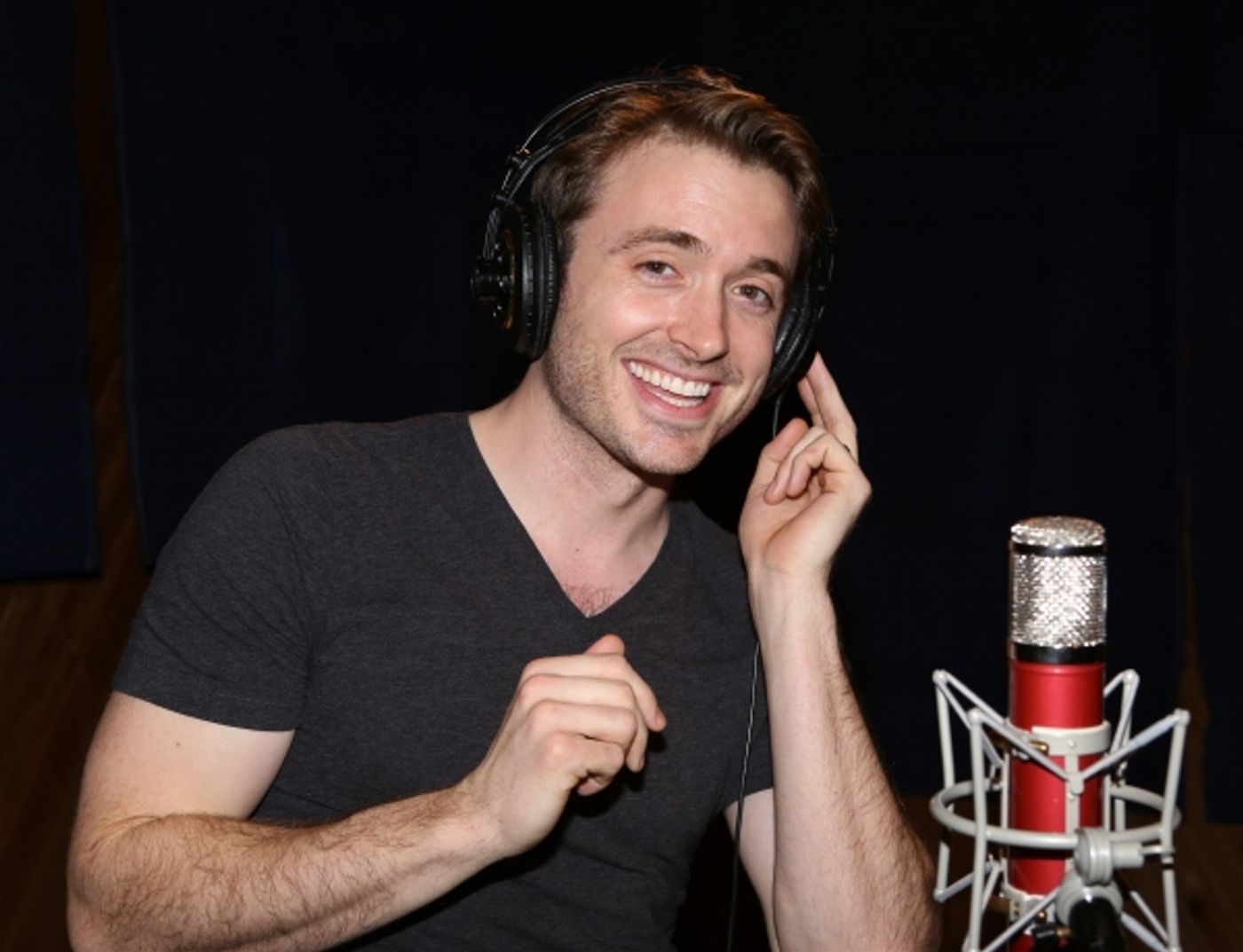Photo Coverage: Inside the Recording Studio with the Cast of IF/THEN!  Image