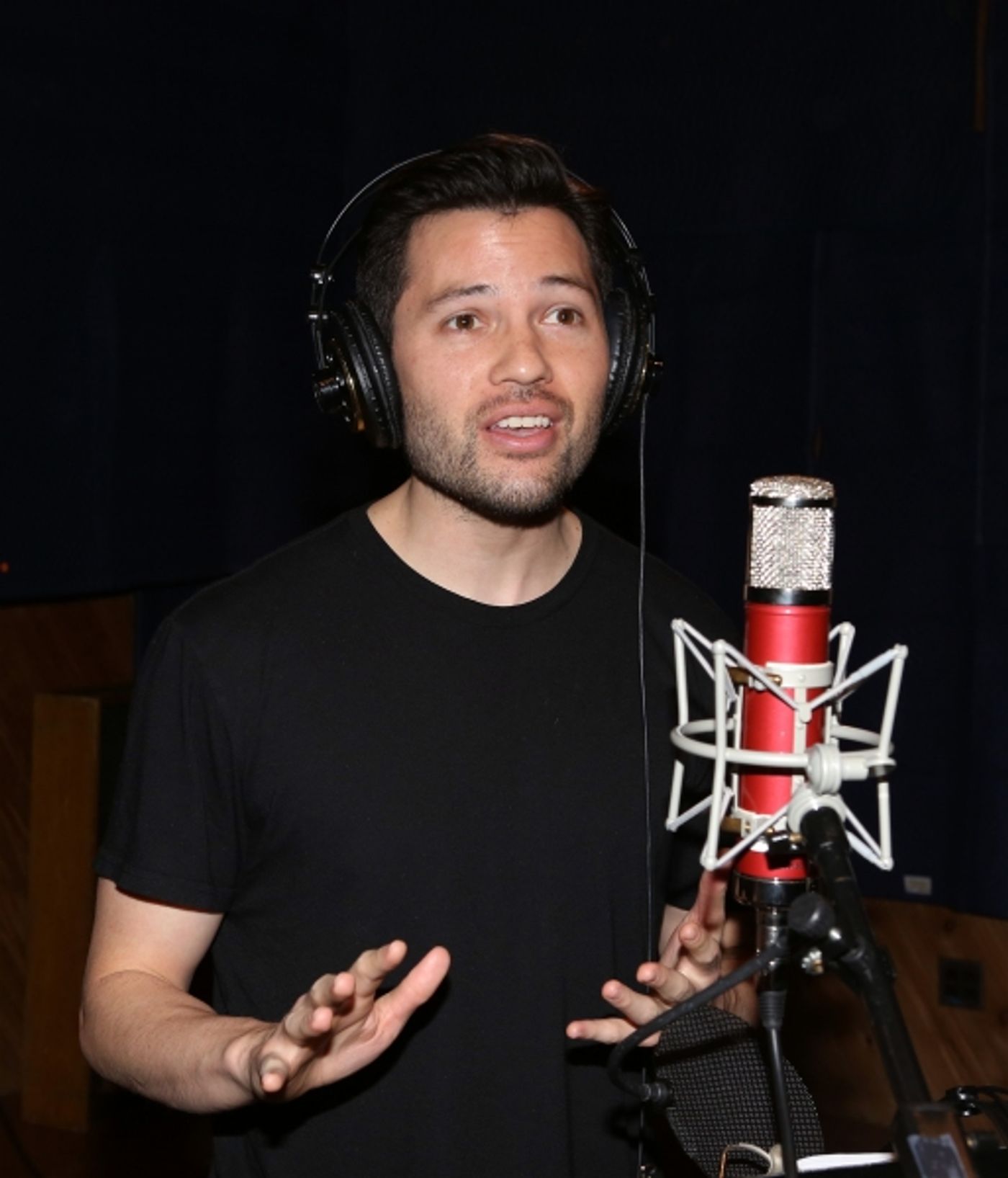 Photo Coverage: Inside the Recording Studio with the Cast of IF/THEN!  Image