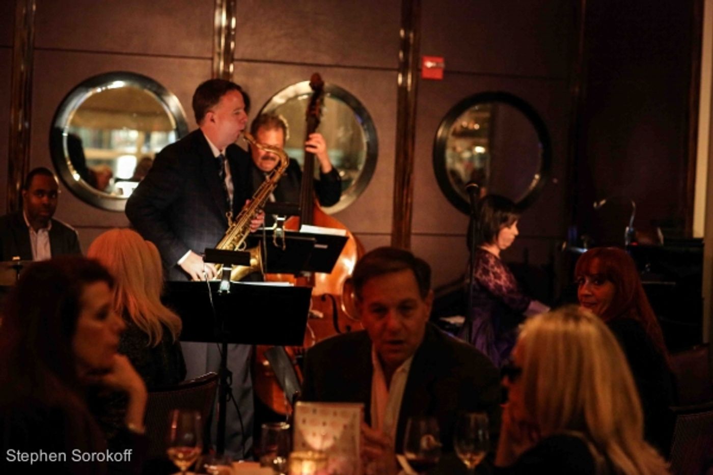 Photo Coverage: Le Cirque Cafe's MUSICAL MONDAYS Features Diane Marino Quartet Photo Coverage: Le Cirque Cafe's MUSICAL MONDAYS Features Diane Marino Quartet Image