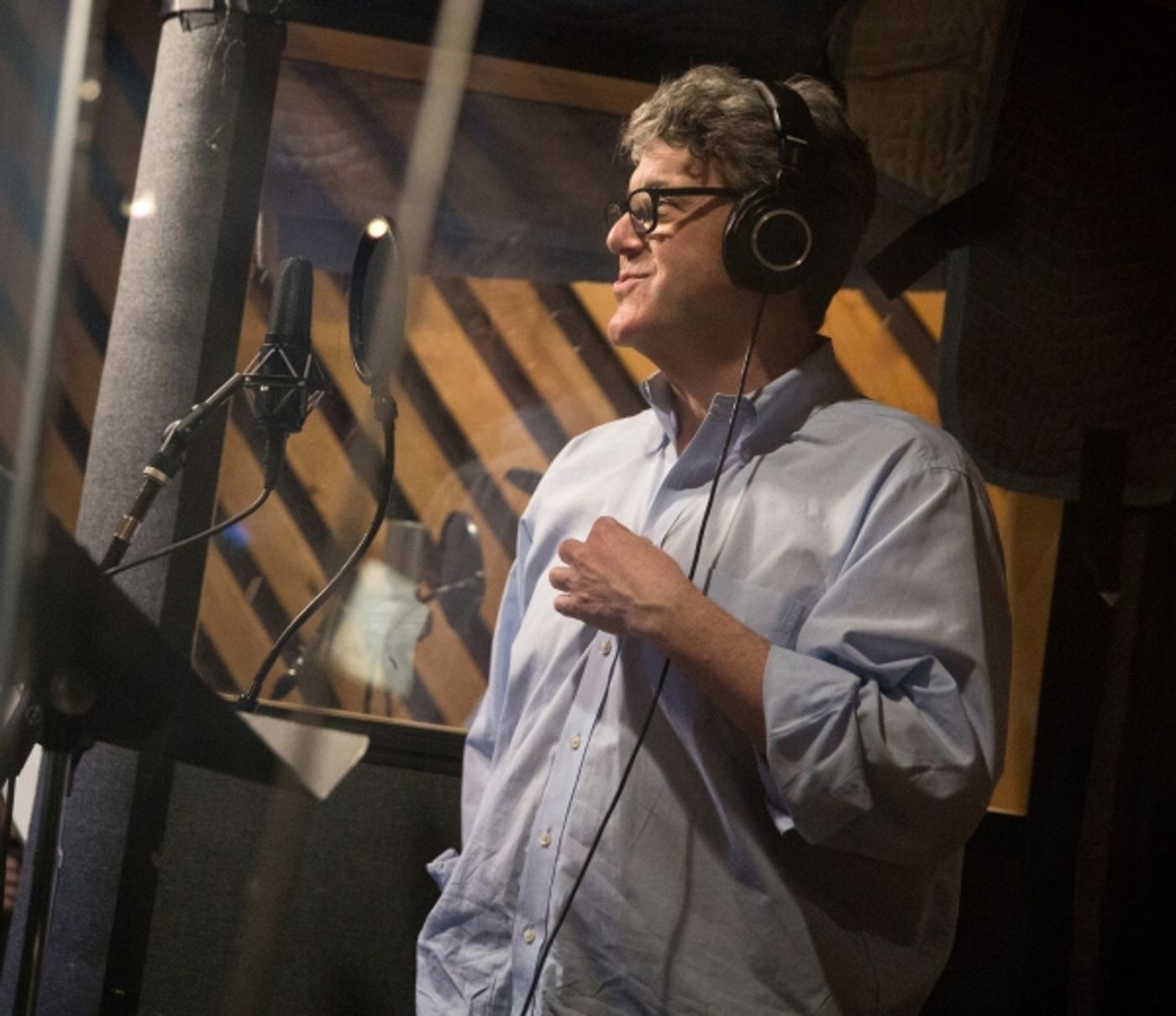 Photo Flash: A Whole New Album! In the Recording Studio with Cast of ALADDIN  Image