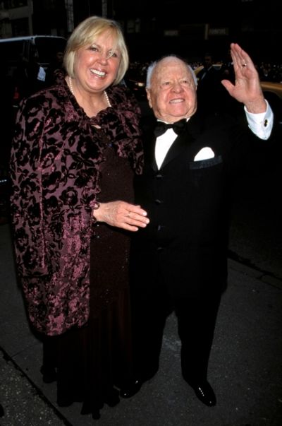 Mickey Rooney and wife attend Liza Minnelli and David Gest''s wedding held at Marble  Photo