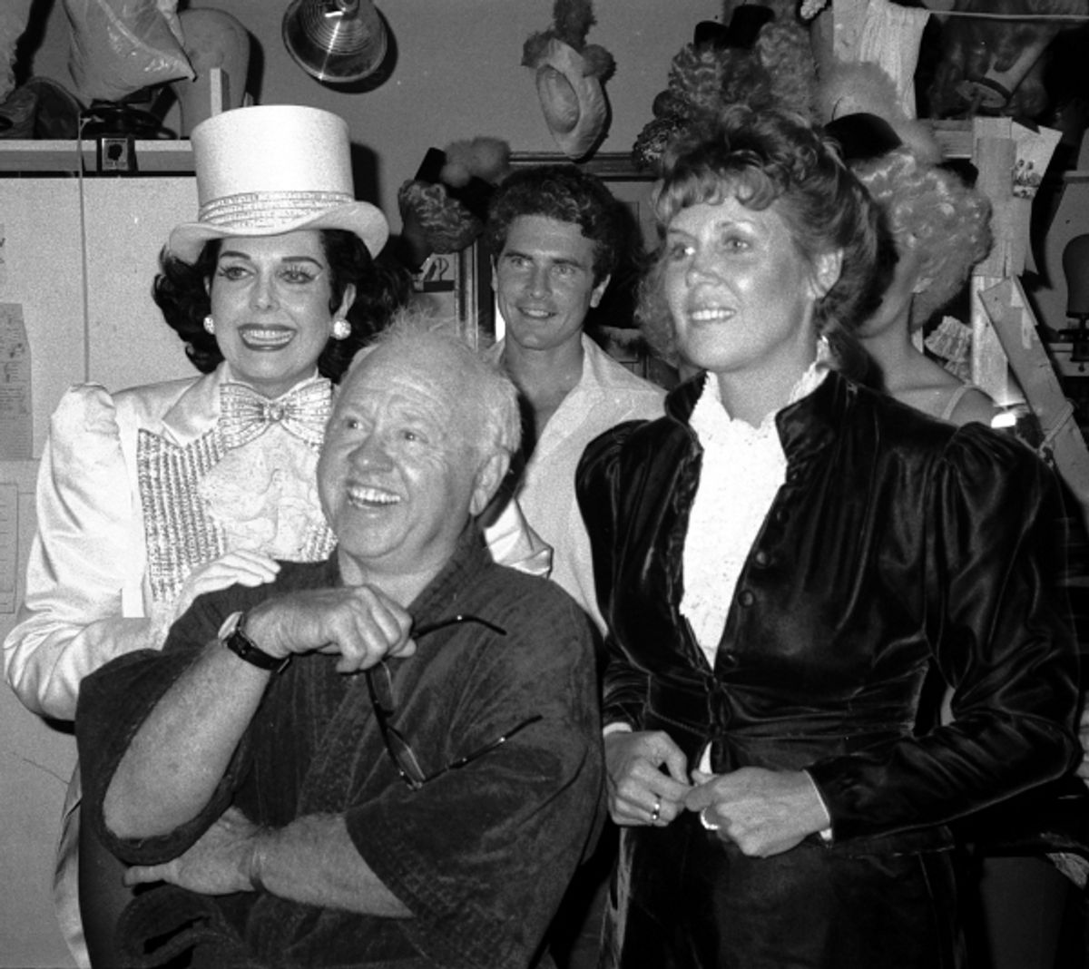 Mickey Rooney at The Sands Expo in Las Vegas in January of 1996. at 