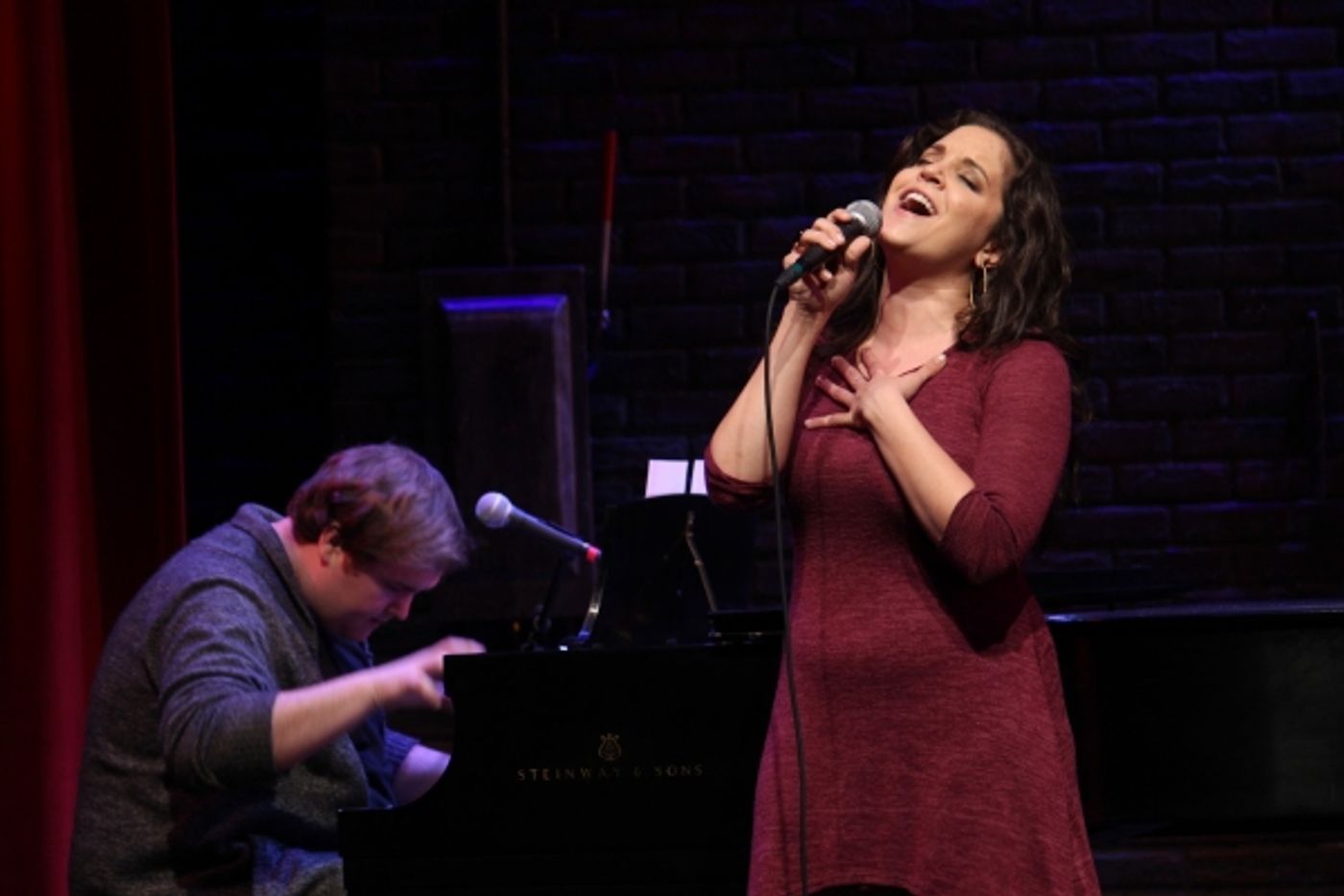 Photo Coverage: Brett Ryback and Alexander Sage Oyen Visit Murderous Musical Mondays at MURDER FOR TWO!  Image