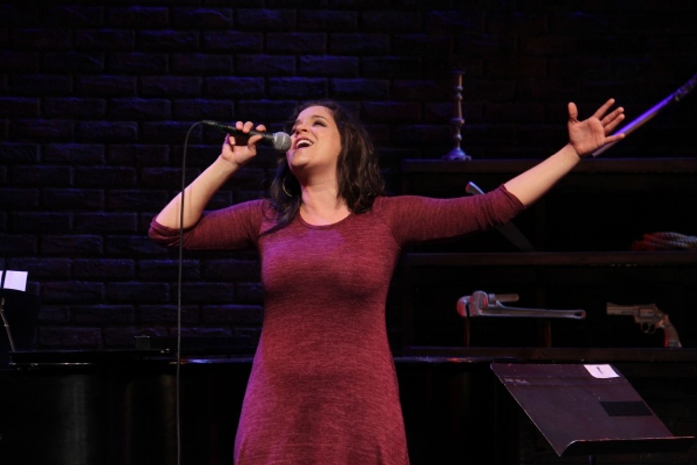 Photo Coverage: Brett Ryback and Alexander Sage Oyen Visit Murderous Musical Mondays at MURDER FOR TWO!  Image