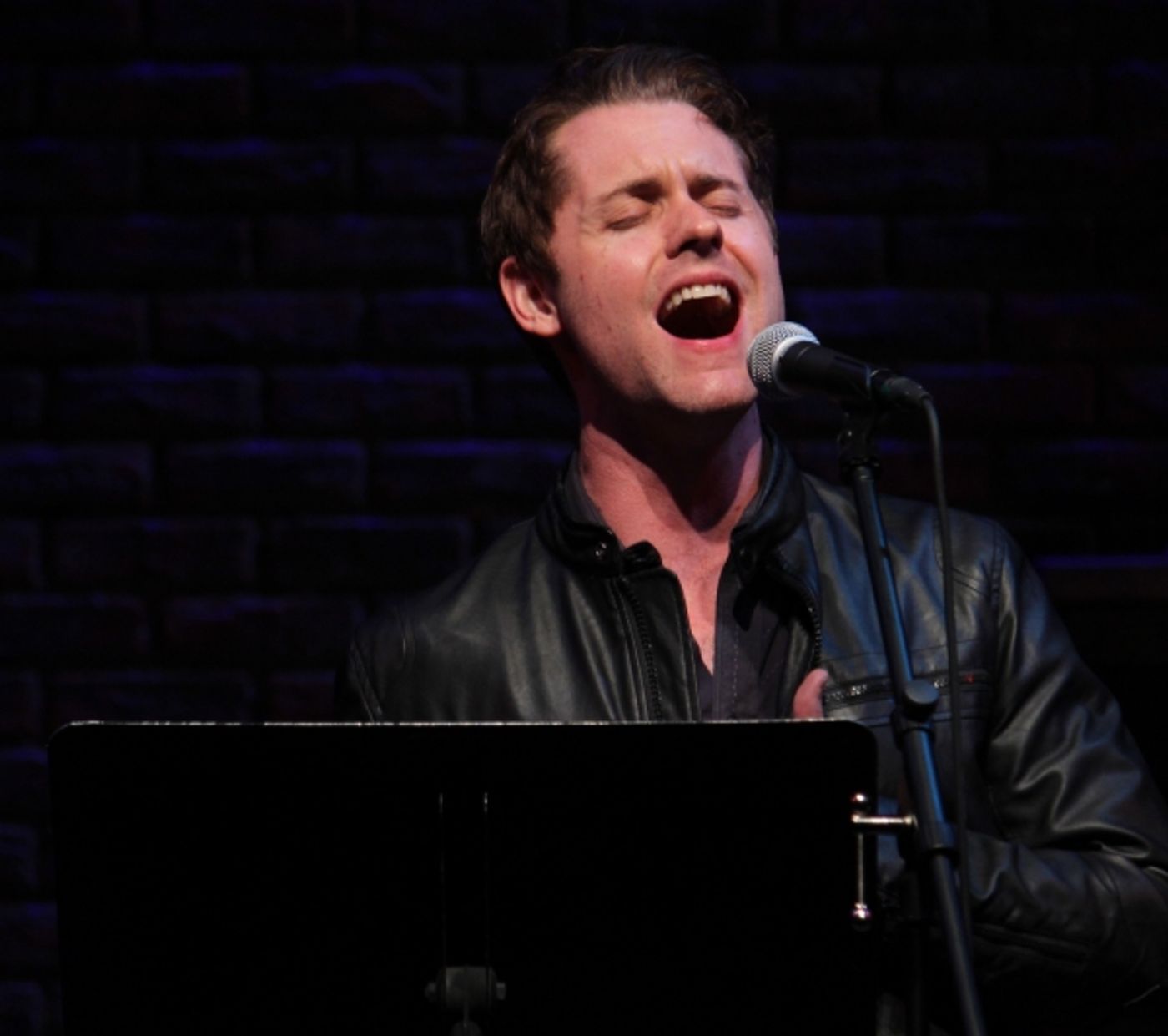 Photo Coverage: Brett Ryback and Alexander Sage Oyen Visit Murderous Musical Mondays at MURDER FOR TWO!  Image