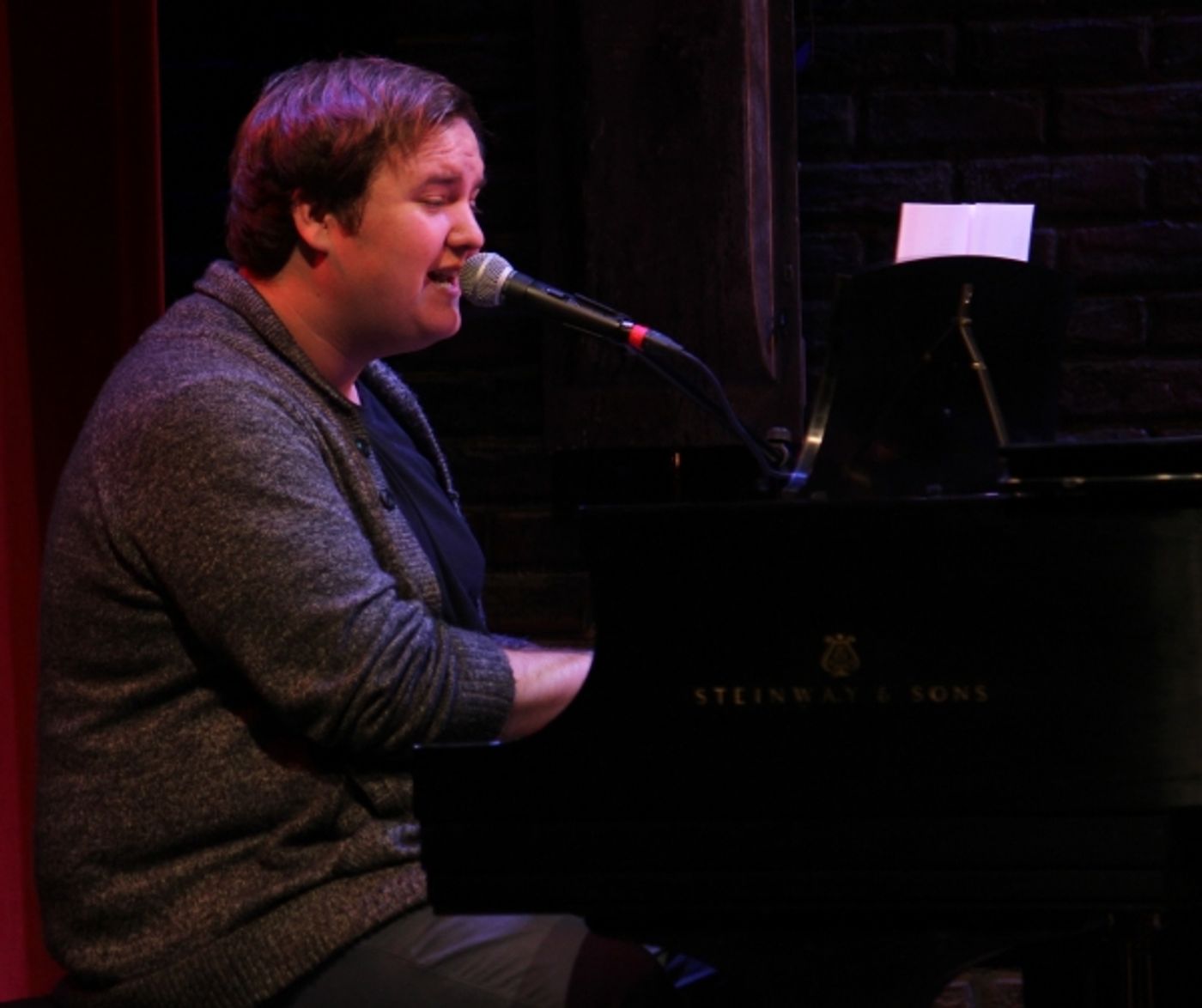 Photo Coverage: Brett Ryback and Alexander Sage Oyen Visit Murderous Musical Mondays at MURDER FOR TWO!  Image