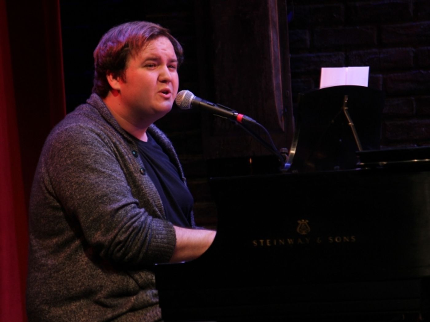 Photo Coverage: Brett Ryback and Alexander Sage Oyen Visit Murderous Musical Mondays at MURDER FOR TWO!  Image