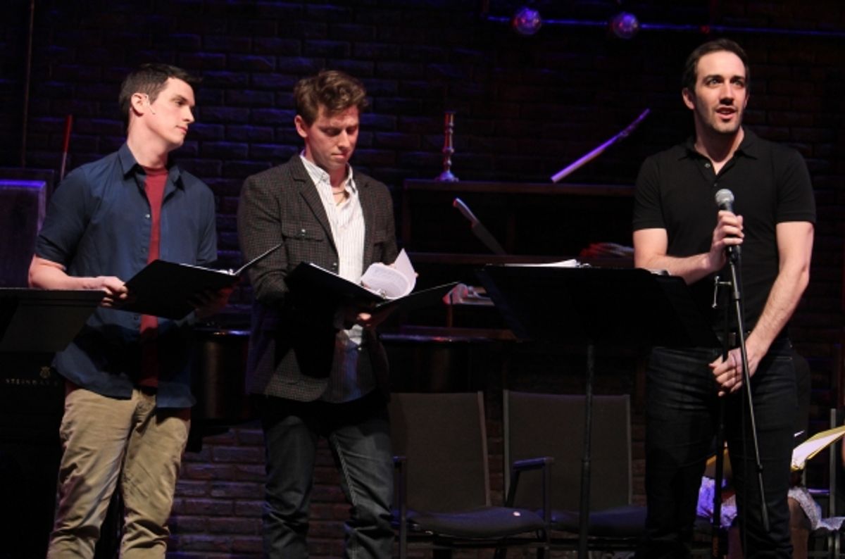 Preston Sadleir, Leo Ash Evans and Jeremiah Ginn at 