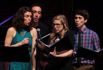 Sarah Girard, Jeremiah Ginn, Kate Bailey and James Crichton Photo
