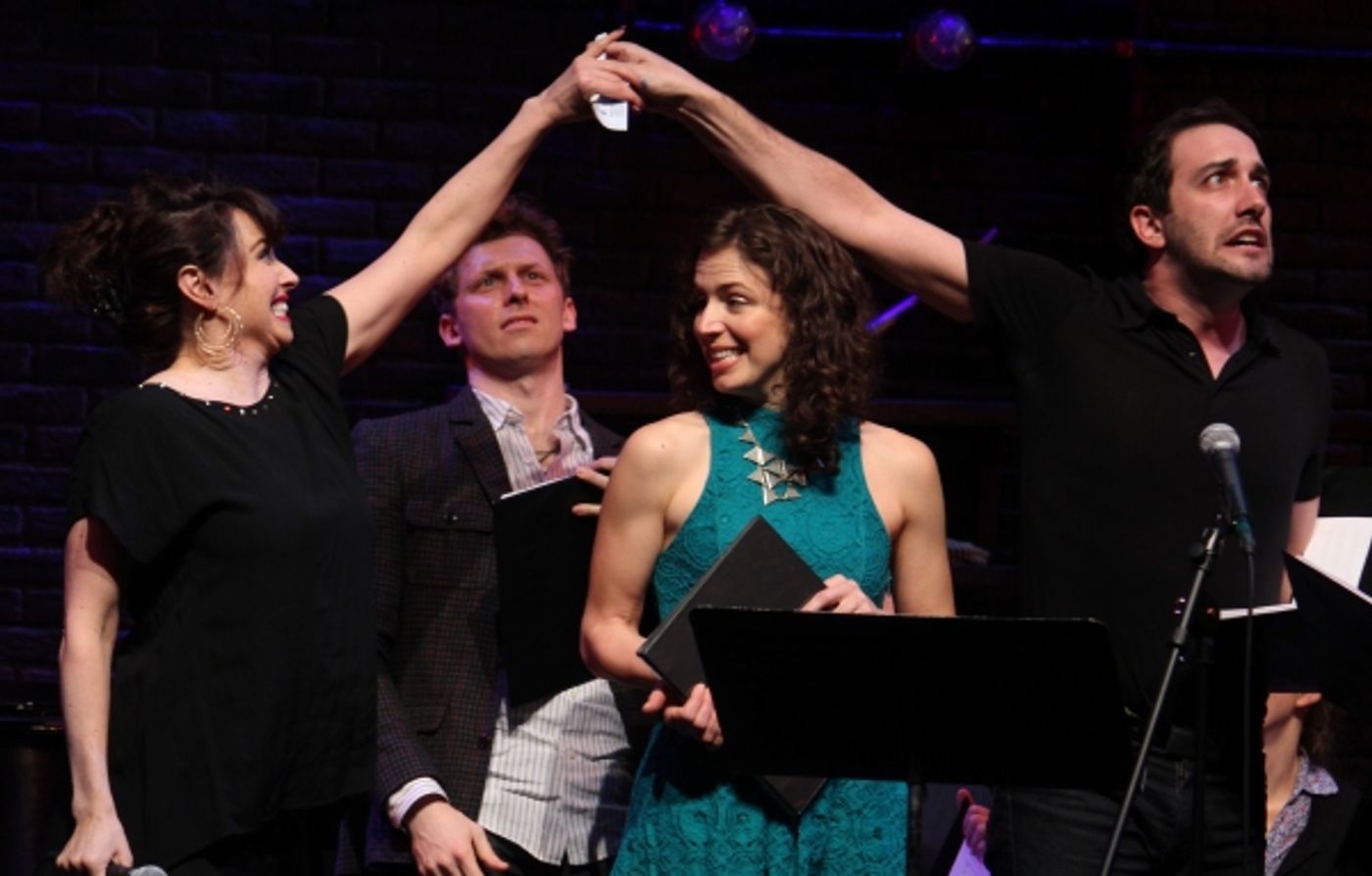 Photo Coverage: Brett Ryback and Alexander Sage Oyen Visit Murderous Musical Mondays at MURDER FOR TWO!  Image