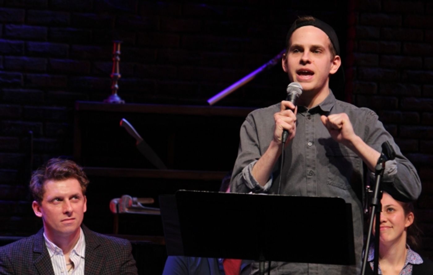 Photo Coverage: Brett Ryback and Alexander Sage Oyen Visit Murderous Musical Mondays at MURDER FOR TWO!  Image